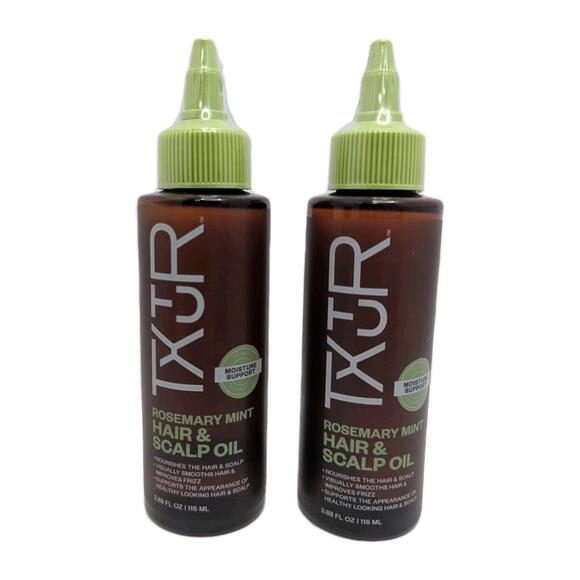 TXTUR Other - TXTUR NEW Rosemary Mint & Scalp Oil 3.88oz 2 Pack Hair Growth Care Bulk Discount